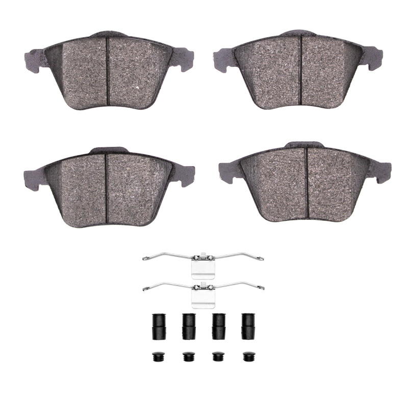 Mazda 3 Brake Pads - Front - R1 Concepts - Semi Met - `04-`13